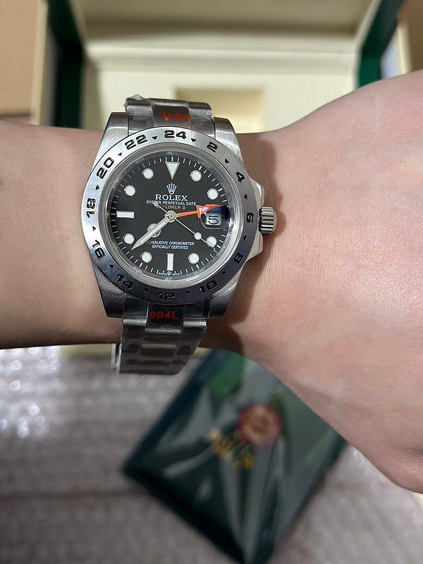 Rolex Stainless Steel Explorer II Watch