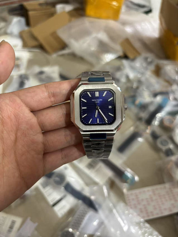 Patek Philippe Cubitus 40mm Automatic Blue Dial Men's Watch