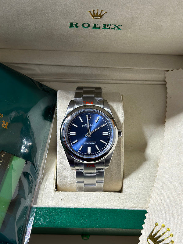 Rolex Oyster Perpetual 41 With Automatic Blue Dial Watch