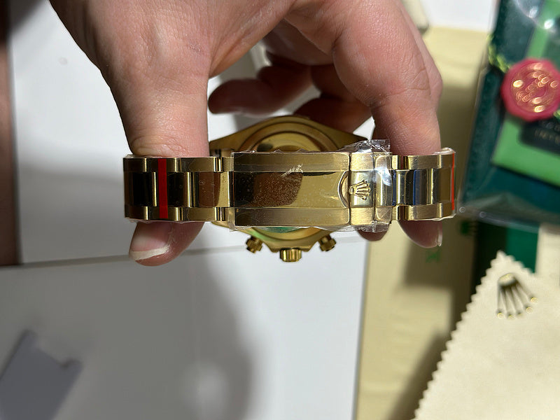 Rolex Cosmograph Daytona 116508 Yellow Gold With Champagne Dial Watch