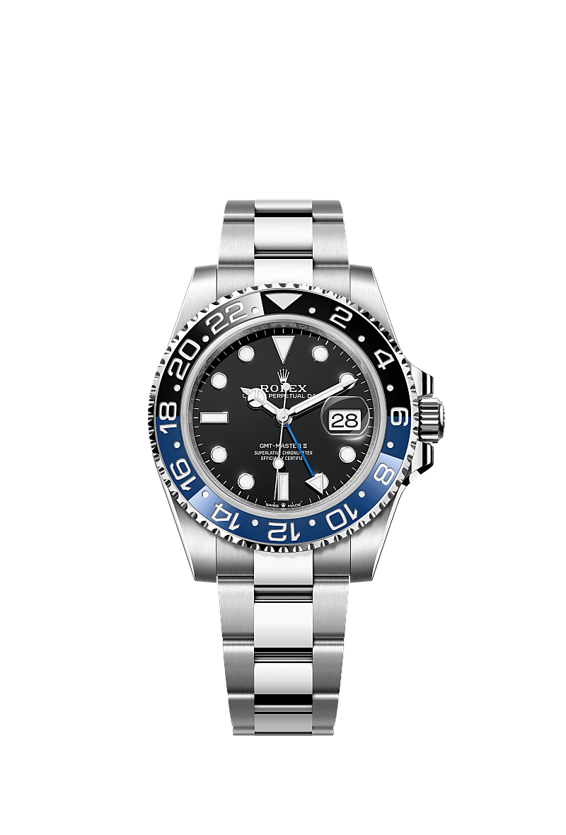 Rolex GMT-Master II “Batman” 116710BLNR Black &amp; Blue Cerachrom Bezel Watch