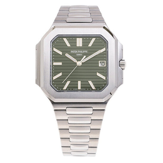 Patek Philippe  Cubitus 5821A Date Steel Green Dial 45mm
