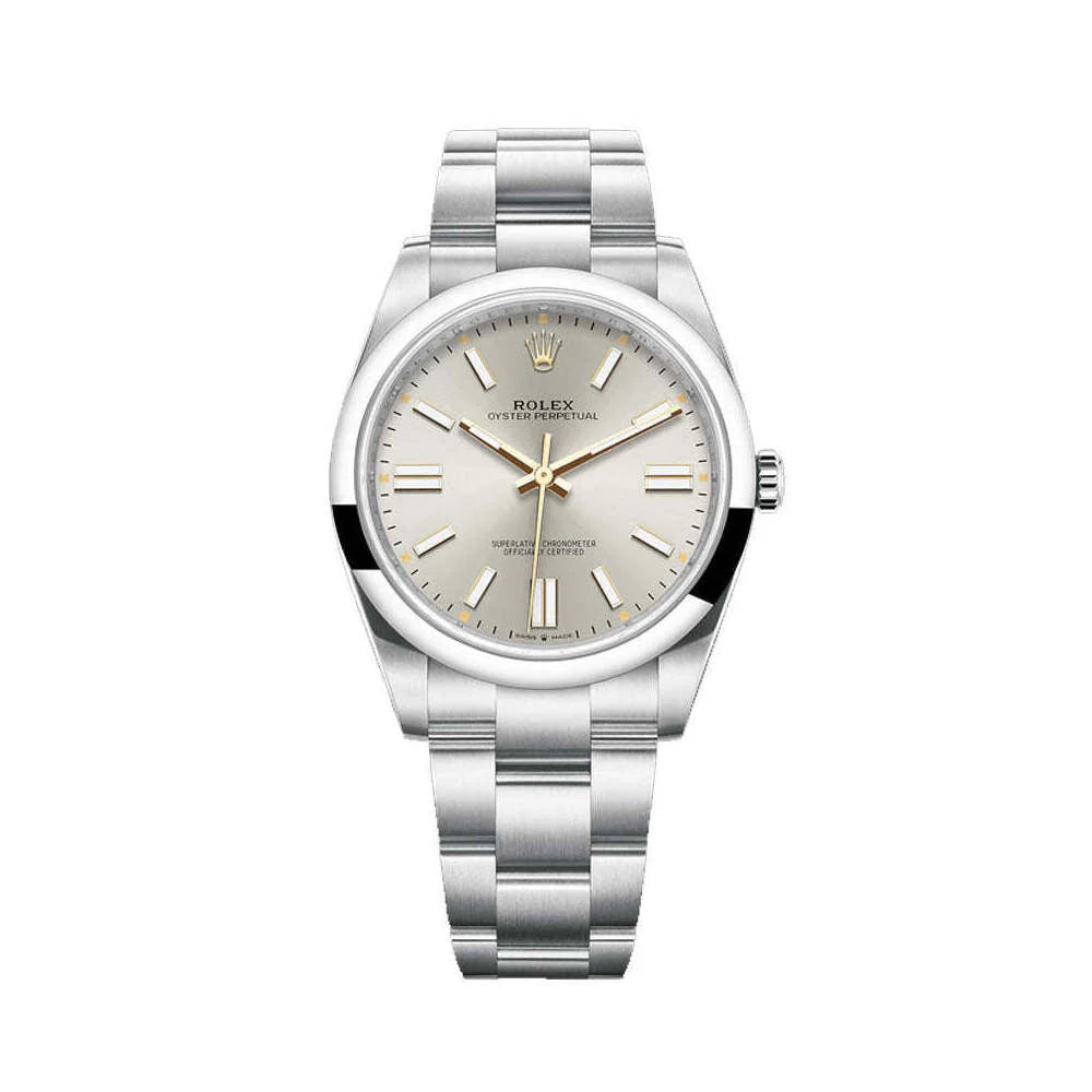 Rolex Oyster Perpetual 41mm Oystersteel Case Watch