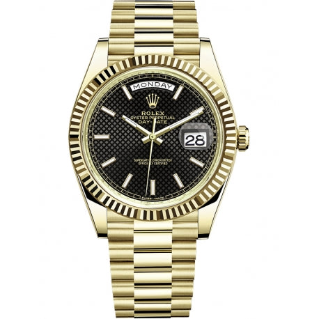 Rolex Sky-Dweller Bright Black Dial, Yellow Rolesor, 42.0 mm Watch