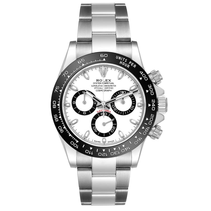 Rolex Cosmograph Daytona Stainless Steel White "Panda" Dial Watch